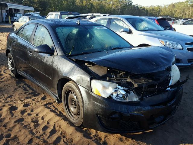 1G2ZA5E01A4158520 - 2010 PONTIAC G6 BLACK photo 1