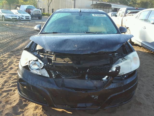 1G2ZA5E01A4158520 - 2010 PONTIAC G6 BLACK photo 9