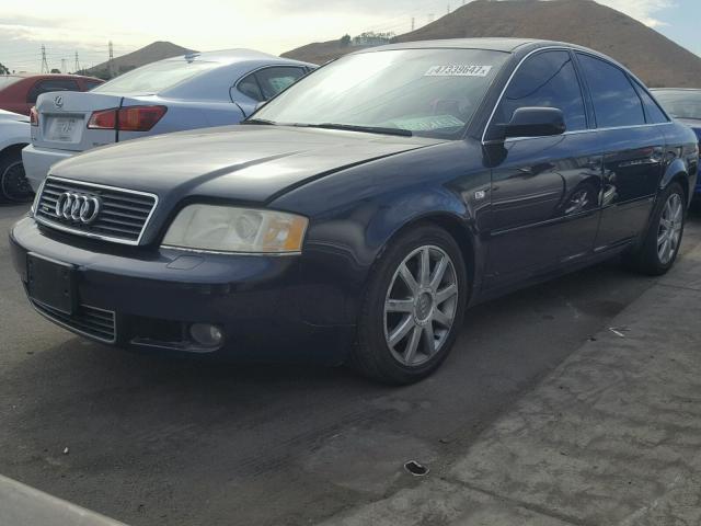 WAUCD64B44N100852 - 2004 AUDI A6 S-LINE BLUE photo 2