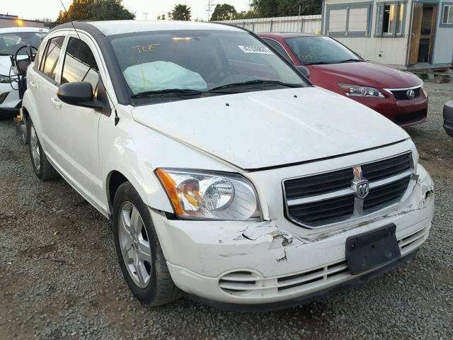 1B3HB48AX9D165871 - 2009 DODGE CALIBER SX WHITE photo 1