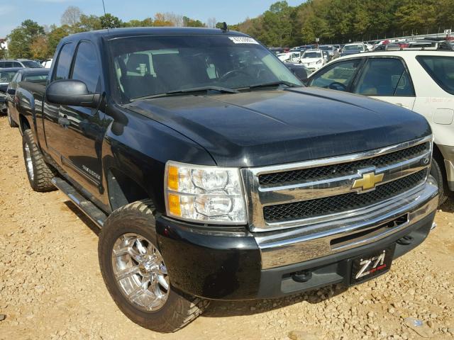 1GCSKSE39AZ111824 - 2010 CHEVROLET SILVERADO BLACK photo 1