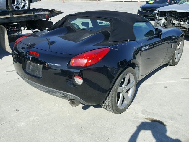 1G2MB35B86Y115175 - 2006 PONTIAC SOLSTICE BLACK photo 4