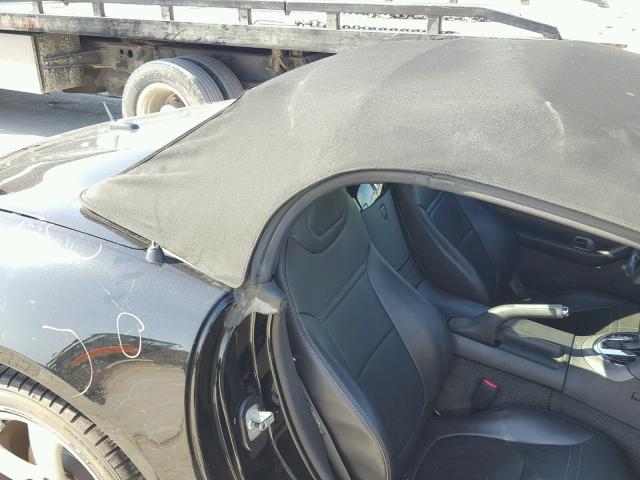 1G2MB35B86Y115175 - 2006 PONTIAC SOLSTICE BLACK photo 6