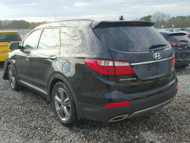 KM8SR4HF5EU081720 - 2014 HYUNDAI SANTA FE L BLACK photo 3