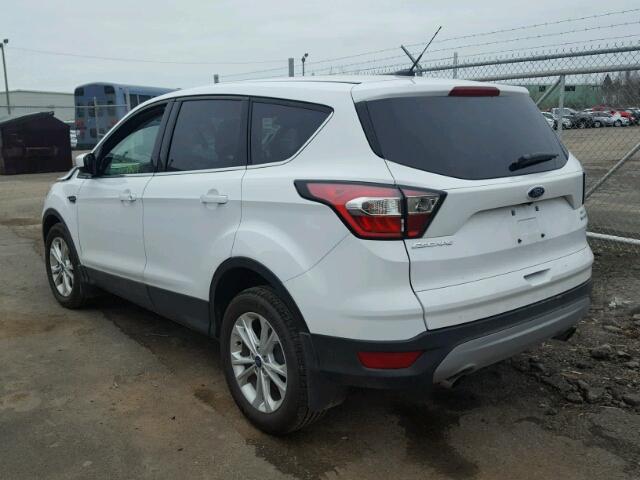 1FMCU9GD8HUE59890 - 2017 FORD ESCAPE SE 白色 照片 3