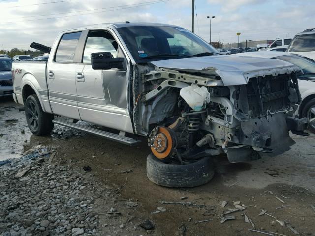 1FTFW1EF2DFB96697 - 2013 FORD F150 SUPER SILVER photo 1