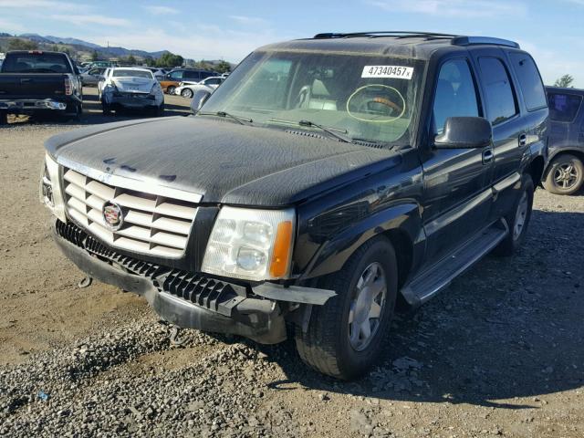 1GYEK63N52R111677 - 2002 CADILLAC ESCALADE L BLACK photo 2