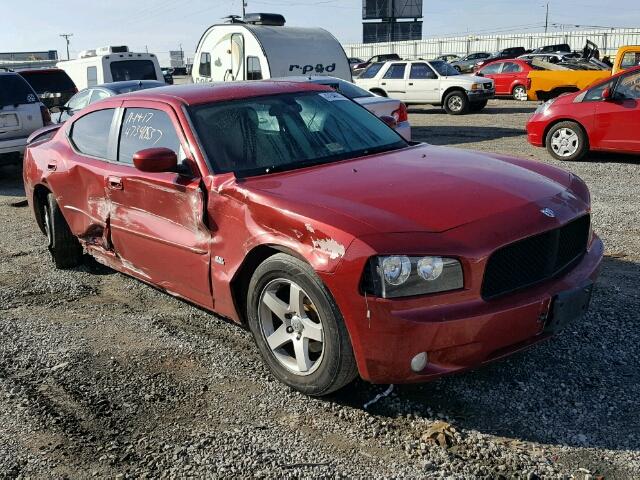 2B3CA3CV8AH285323 - 2010 DODGE CHARGER SX RED photo 1