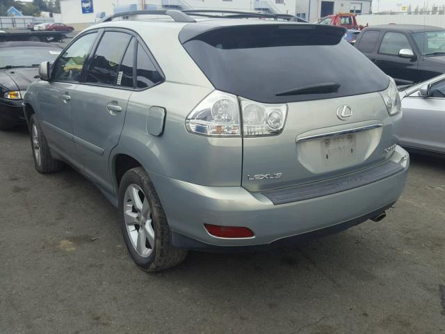 2T2HA31U35C069020 - 2005 LEXUS RX 330 SILVER photo 3