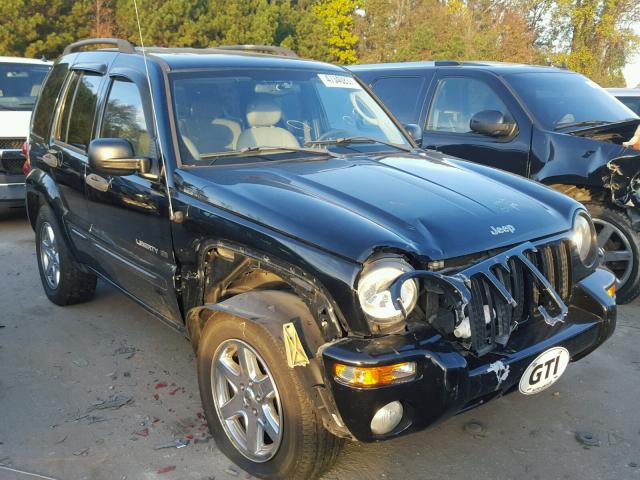 1J4GK58K93W688250 - 2003 JEEP LIBERTY LI BLACK photo 1