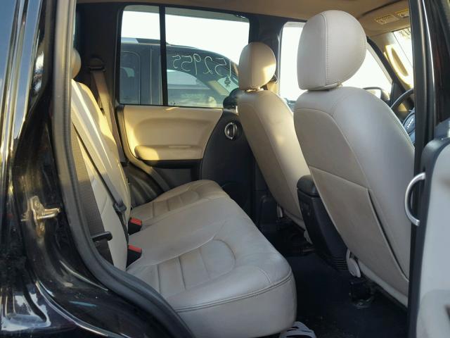 1J4GK58K93W688250 - 2003 JEEP LIBERTY LI BLACK photo 6