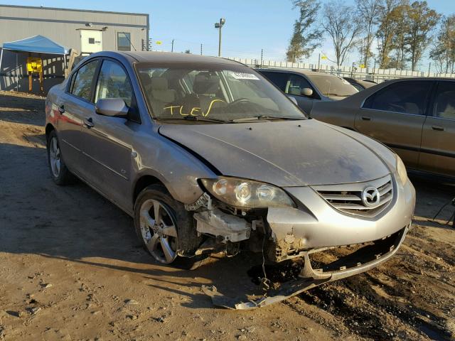 JM1BK123651296515 - 2005 MAZDA 3 S GRAY photo 1