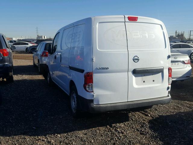 3N6CM0KNXEK701197 - 2014 NISSAN NV200 2.5S WHITE photo 3