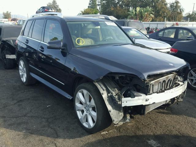 WDCGG8HB0AF303724 - 2010 MERCEDES-BENZ GLK BLUE photo 1