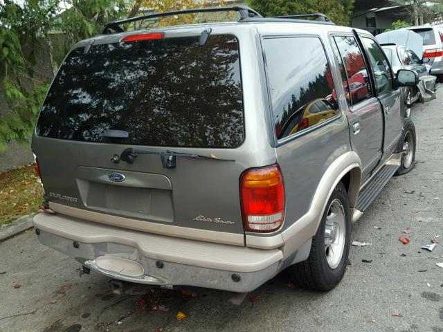 1FMDU74EXYZC68318 - 2000 FORD EXPLORER E GREEN photo 4