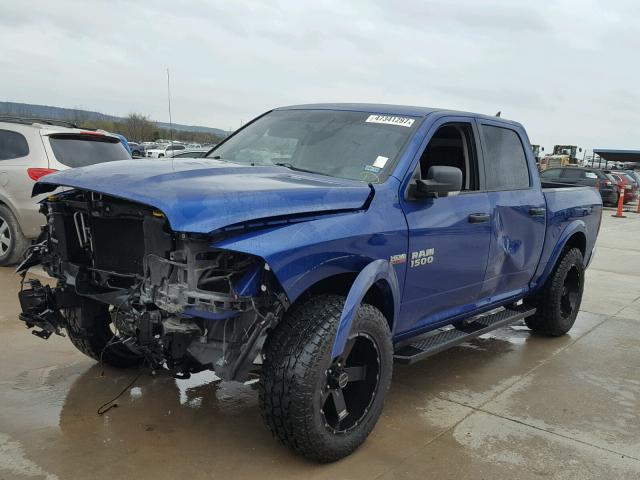 1C6RR7LT7FS648919 - 2015 RAM 1500 SLT BLUE photo 2