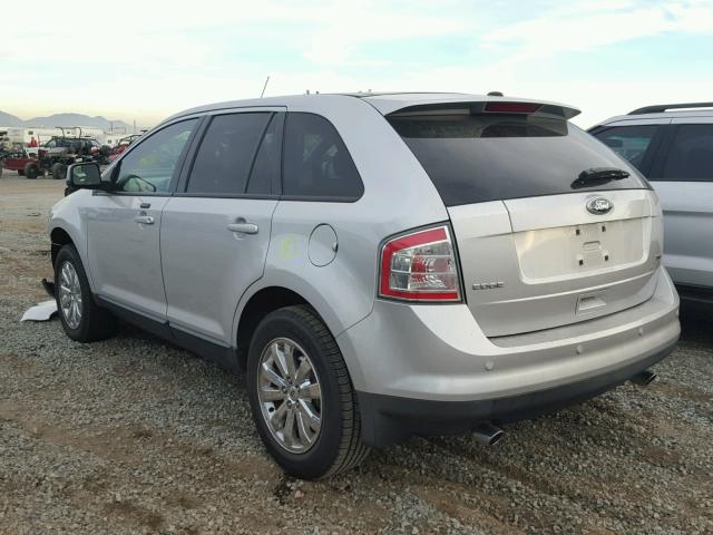 2FMDK3JC4ABB58889 - 2010 FORD EDGE SEL SILVER photo 3