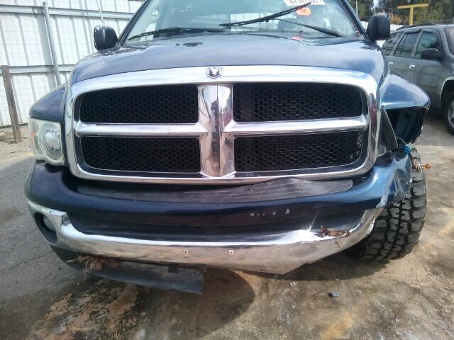 1D7HA18D34J146783 - 2004 DODGE RAM 1500 S BLUE photo 7