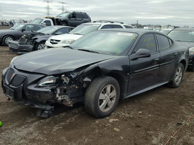 2G2WP552881136927 - 2008 PONTIAC GRAND PRIX BLACK photo 2