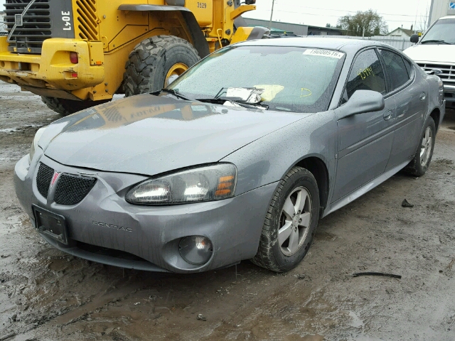 2G2WP552081109902 - 2008 PONTIAC GRAND PRIX GRAY photo 2