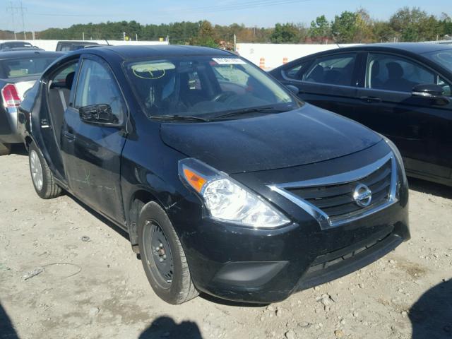 3N1CN7AP8GL848453 - 2016 NISSAN VERSA S BLACK photo 1