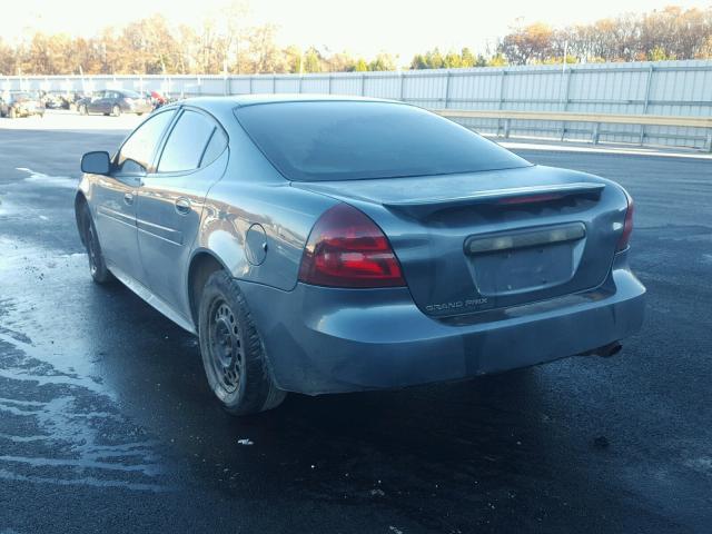 2G2WP552271174667 - 2007 PONTIAC GRAND PRIX GRAY photo 3