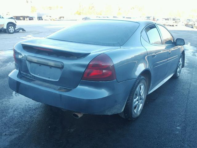 2G2WP552271174667 - 2007 PONTIAC GRAND PRIX GRAY photo 4