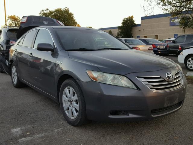 4T1BB46K39U071911 - 2009 TOYOTA CAMRY HYBR GRAY photo 1