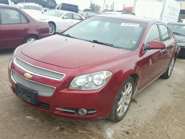 1G1ZK57769F243896 - 2009 CHEVROLET MALIBU LTZ 红色 照片 2