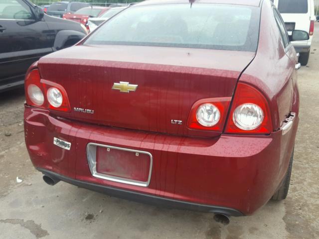 1G1ZK57769F243896 - 2009 CHEVROLET MALIBU LTZ 红色 照片 9