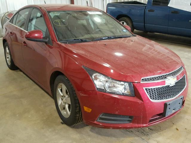 1G1PC5SB2E7394173 - 2014 CHEVROLET CRUZE LT RED photo 1