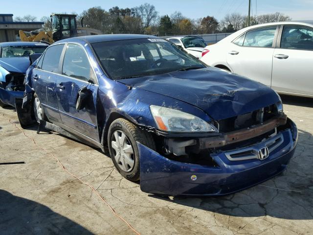 JHMCM56383C012236 - 2003 HONDA ACCORD LX BLUE photo 1