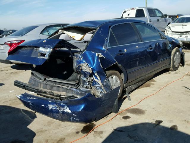 JHMCM56383C012236 - 2003 HONDA ACCORD LX BLUE photo 4