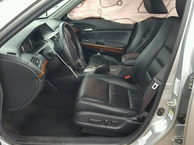 1HGCP2F84CA077746 - 2012 HONDA ACCORD EXL SILVER photo 5