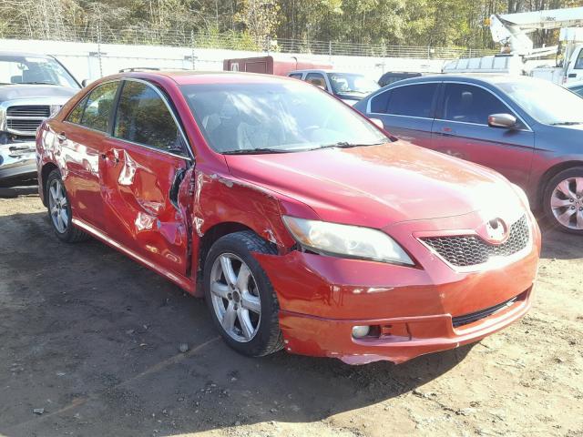 4T1BE46KX8U254762 - 2008 TOYOTA CAMRY CE RED photo 1