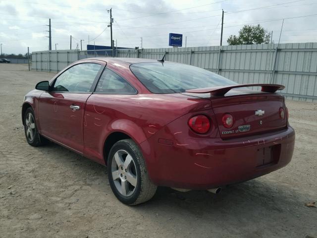 1G1AD1F53A7147836 - 2010 CHEVROLET COBALT 1LT MAROON photo 3