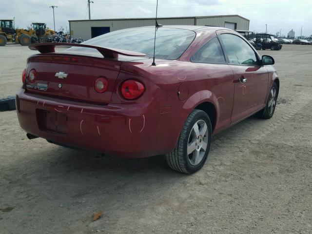 1G1AD1F53A7147836 - 2010 CHEVROLET COBALT 1LT MAROON photo 4