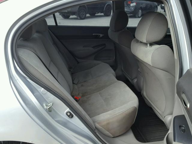 2HGFA1F59AH556273 - 2010 HONDA CIVIC LX SILVER photo 6