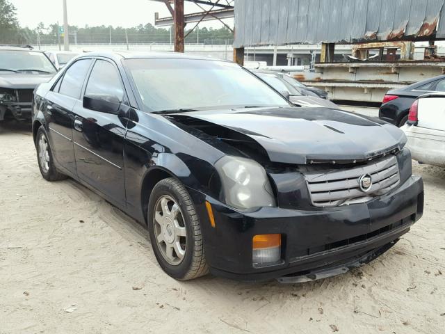 1G6DM577640122926 - 2004 CADILLAC CTS BLACK photo 1