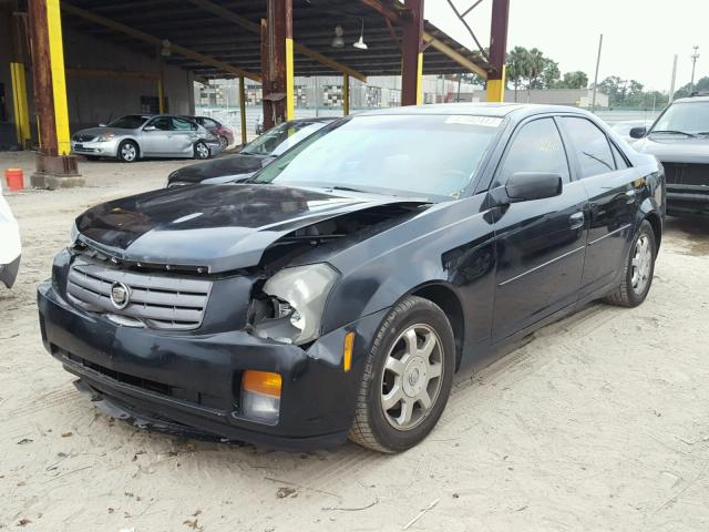 1G6DM577640122926 - 2004 CADILLAC CTS BLACK photo 2