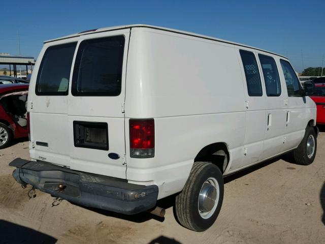 1FTNE24L46HB34723 - 2006 FORD ECONOLINE WHITE photo 4