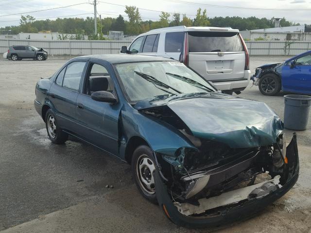 1Y1SK5266TZ017088 - 1996 GEO PRIZM BASE მწვანე ფოტო 1