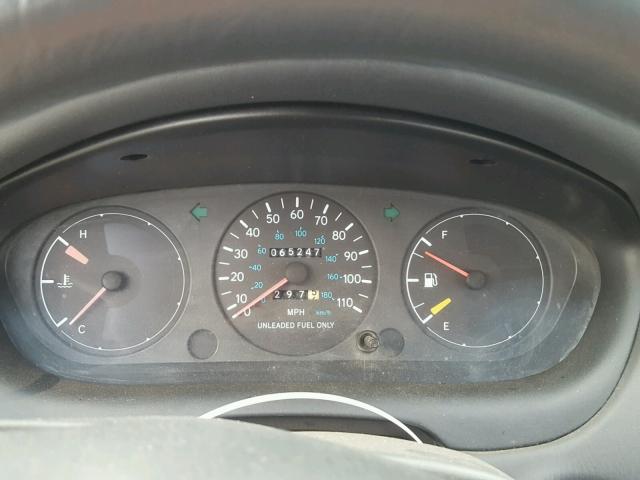 1Y1SK5266TZ017088 - 1996 GEO PRIZM BASE მწვანე ფოტო 8