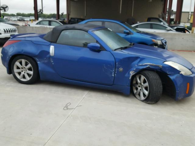 JN1AZ36D74M200106 - 2004 NISSAN 350Z ROADS BLUE photo 9