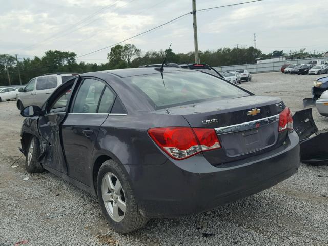 1G1PG5S90B7127269 - 2011 CHEVROLET CRUZE LT CHARCOAL photo 3