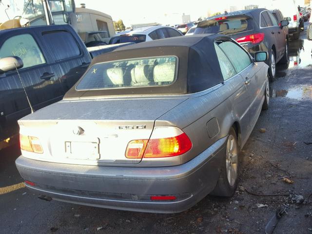 WBABW33446PX86860 - 2006 BMW 325 CI GRAY photo 4