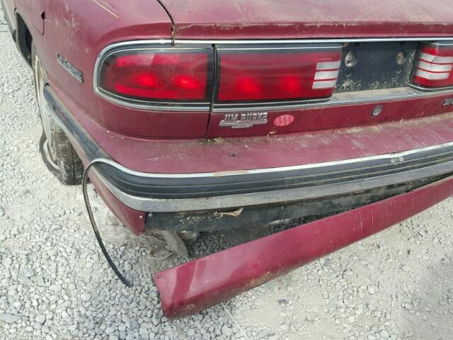 1G4HR52L4SH461182 - 1995 BUICK LESABRE LI RED photo 10