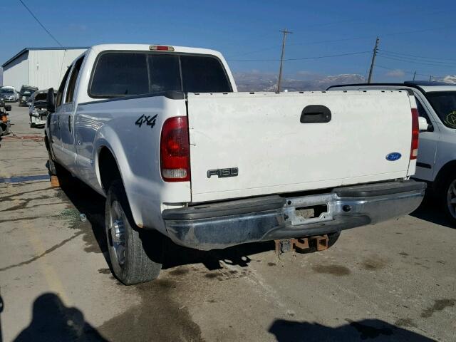 1FTSW31P43ED89205 - 2003 FORD F350 SRW S WHITE photo 3