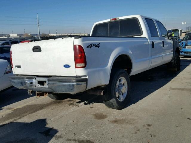 1FTSW31P43ED89205 - 2003 FORD F350 SRW S WHITE photo 4