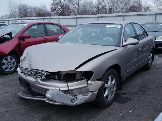 2G4WB52K631260889 - 2003 BUICK REGAL LS GOLD photo 2